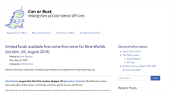 Desktop Screenshot of con-or-bust.org